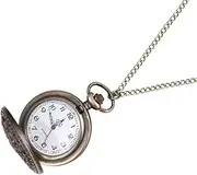 [ANDRESLAD] 1pc Retro Pocket Watch Pocket Watch Mechanical Watch Hanging Charms for Bracelets Holder Gold Watches for Men Quartz Pendant Watch Strap Kit Vintage Silver Chain Rose Gold Watch