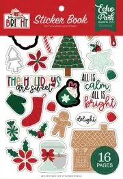 Echo Park Sticker Book-Baking Spirits Bright
