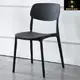 北歐風餐椅 餐桌椅 餐廳椅 椅子 靠背椅 書桌椅 餐邊椅 塑料椅子 簡約北歐餐椅 熟塑料椅子方背椅成人傢用椅咖啡廳休閒椅