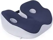 Seat Cushion for Back Relief Memory Foam Tailbone Support Hip Comfort Office Home Ischial Tuberosity Pillow