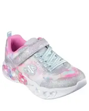 Skechers Kids' Infinite Heart lights - Colour Lovin Grey