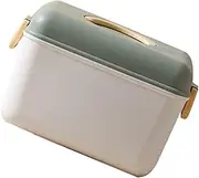 PEPLAYTAL 1Pc Portable Medicine Storage Box with Lid Multi Aid Case Lightweight and Durable Organiser for Home Travel and Outdoor Use