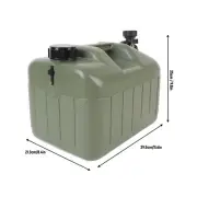 Thickened Bucket Car Camping Large Capacity Water Storage Bucket 10L