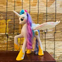 在飛比找蝦皮購物優惠-彩虹小馬絕版復古玩具 有聲含燈光 正版PONY