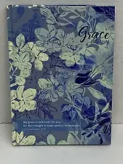 Christian Prayer Journal GRACE 2 Corinthians 12:9 Bible Scripture On Lined Pages