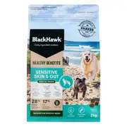 Black Hawk Healthy Benefits Sensitive Gut Dry Dog Food - 12kg