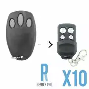 10 x Vicway C945/94335E Replacement Garage Remote Control VR650/VR850