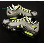 正版 NIKE AIR MAX 95 NDSTRKT “NEON YELLOW”灰黑綠