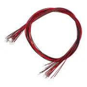 10 Pcs 0805 Micro Purple Pre-Wired Devices LED Light (DC 2.8-3V)
