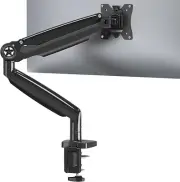 Ultrawide Single Monitor Desk Mount for 13 to 35 Inch Screen Adjustable Gas Arm