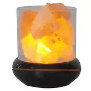 Diffuser Crystal Salt Stone Night Light Mist Humidifier USB Essential Oil3859
