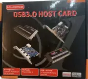PCI-e / EXPRESS USB 3.0 HOST CARD