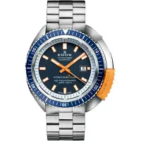 在飛比找Yahoo奇摩購物中心優惠-EDOX Hydro Sub 限量北極潛水500米機械腕錶-