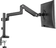 Greenhouse GH-AMDV1-BK Monitor Arm, Compatible with 17-32 Inches, Load Capacity 4.4-22.0 lbs (2-10 kg), 1 Screen, Mechanical,