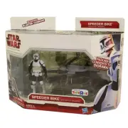 Star Wars Legacy Collection Speeder Bike with Trooper Action Figure Vehicle