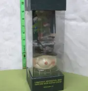 SNOWMAN Reed Diffuser w/ Ratan Sticks decoration Christmas fragrant oil NWT pine