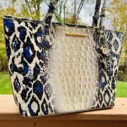 Brahmin Medium Asher Jaguar Ombre Melbourne Leather Tote NWT!