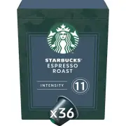 Starbucks By Nespresso Espresso Roast Coffee Pods Capsules 36 Pack