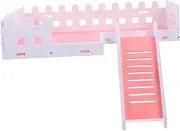 GANAZONO Hamster Climbing Platform Budgie Sugar Glider Hamster Cage Pet Fence Pet Guinea Pig Hammock Guinea Pig Hideout Hideaway Ferret Hammocks Tank Cage Kit PVC