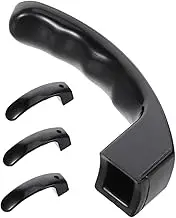 BESTYASH 4pcs Removable Anti-Scald Handle: Long Grip Handle for Espresso Makers & Cookware Easy Installation - Coffee Maker Grip