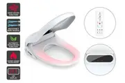 Kogan Premium Smart Wash & Dry Remote Control Electric Bidet Toilet Seat