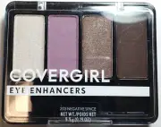 1 CoverGirl Eye Enhancers Fard Accent (203) Negative Space 4-Kit Shadows(0.19oz)