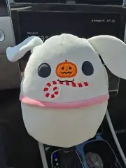 Squishmallows 8" Nightmare Before Christmas Zero with Candy Cane, NEW
