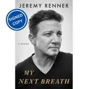 Signed Book - My Next Breath by Jeremy Renner First Edition 1st Print