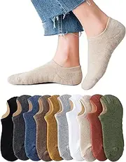 AOIREMON No Show Athletic Socks 5-10 Pairs Hiking Running Ankle Socks For Women Cushion Low Cut Socks
