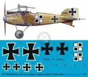 Peddinghaus 1/72 Albatros D.III Markings Paul von Osterroht Jasta 12 Epinoy 3951