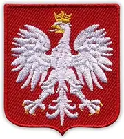 Poland/Polish Coat of arms - Small - Sew-on - Embroidered Patch/Badge/Emblem