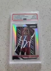 Shai Gilgeous Alexander Signed 2018-19 Panini Prizm Hyper #184 PSA 9 AUTOGRAPH