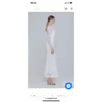 在飛比找蝦皮購物優惠-CASPIA LILI全新白色洋裝.輕婚紗尺寸M