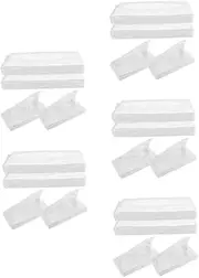 5sets Car Tissue Travel Wipes 3-Layer Paper Towel Napkins Soft Unscented for On-The-go 4packs*5