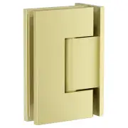 Glass To Wall Shower Door Hinge, Tiger Bronze