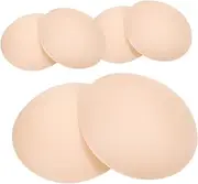 [CALLARON] 3Pairs Removable Insert Pads Soft Sponge Cups for Comfortable Fit for Sports and Swimwear Lightweight and Breathable Design Skin Friendly Material