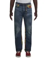 Prps Deer Valley Relaxed Fit Jeans in Indigo
