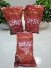 3 -Choco Maker Candy Wafers RED Vanilla Melt Mold Dip Drizzle Pops 12 oz. New