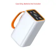 4-Slot Type-C LCD Display 21700 Battery Power Bank Case Charger Box DIY Kit O
