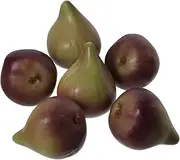 gifthub Set of 6 Pcs Lifelike Artificial Fig,Simulation Fig for Cabinet Decoration Photography Props