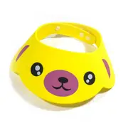 10PCS Baby Kids Cap Shower Cap Baby Bath Cap Shower Hat Bath Visor Kids Bath Wash Hair Shield Hat(Yellow Dog)