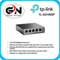 在飛比找蝦皮購物優惠-帶有 4 端口 PoE 的 Tp-link TL-SG100