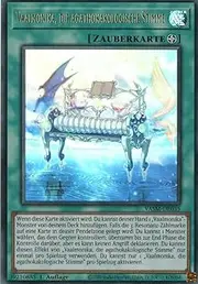 VASM-DE035 - Vaalmonika, The Agathocacological Voice - Ultra Rare - 1st Edition - German - Valiant Smashers - with MZTCG Shipping Protection