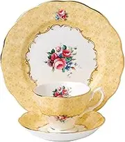 Royal Albert 100 Years 1990 Teacup, Saucer and Plate Set