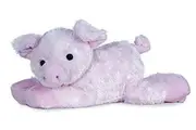 Aurora Adorable Flopsie Piggolo Stuffed Animal - Playful Ease - Timeless Companions - Pink 12 Inches