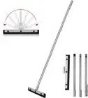 Drdirt Floor Squeegee - 45Inch Stainless Steel Handle, Adjustable Head Direct...