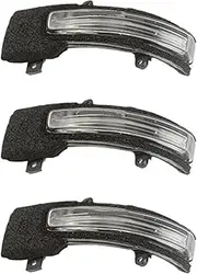 Mirror Turn Signal Light 3X Right LED Rear View Mirror Turn Signal Light for Outlander 2013-2018 for Lancer 2016 8351A136