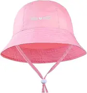 [BAOPLAYKIDS] Baby Girl Sun Hat Foldable Wide Brim Toddler Cat Bucket Hat Summer UPF50+ Sun Protection Beach Cap Hats for Kids