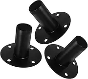 3pcs Aluminum Alloy Speaker Stand Stable Base for Speaker Holders Easy Installation Vibration Reduction for Stage Sound Systems