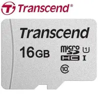 在飛比找Yahoo!奇摩拍賣優惠-Transcend 創見 16G 300S A1 Micro